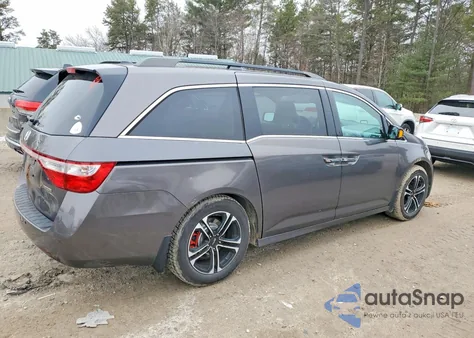 2011 Honda Odyssey Touring from USA, damaged, VIN 5FNRL5H94BB034476